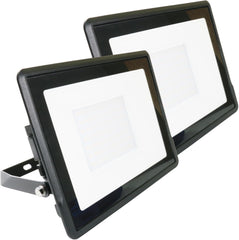 20W LED Outdoor Floodlight - 2000LM, IP65 Waterproof, 6500K Daylight, Energy-Efficient, 2-Pack for Garden & Garage