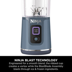 Blast Portable Blender 530ml – Cordless Rechargeable Mini Blender with Leakproof Lid, Blends Ice, Frozen Fruit & Shakes