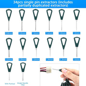 92Pcs Terminal Removal Depinning Tool Kit
