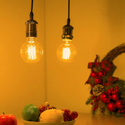 Vintage Edison Globe Bulbs 40W E27 Warm Light – 4 Pack