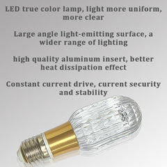 Acrylic Crystal E27 LED Bulb 5W Warm White