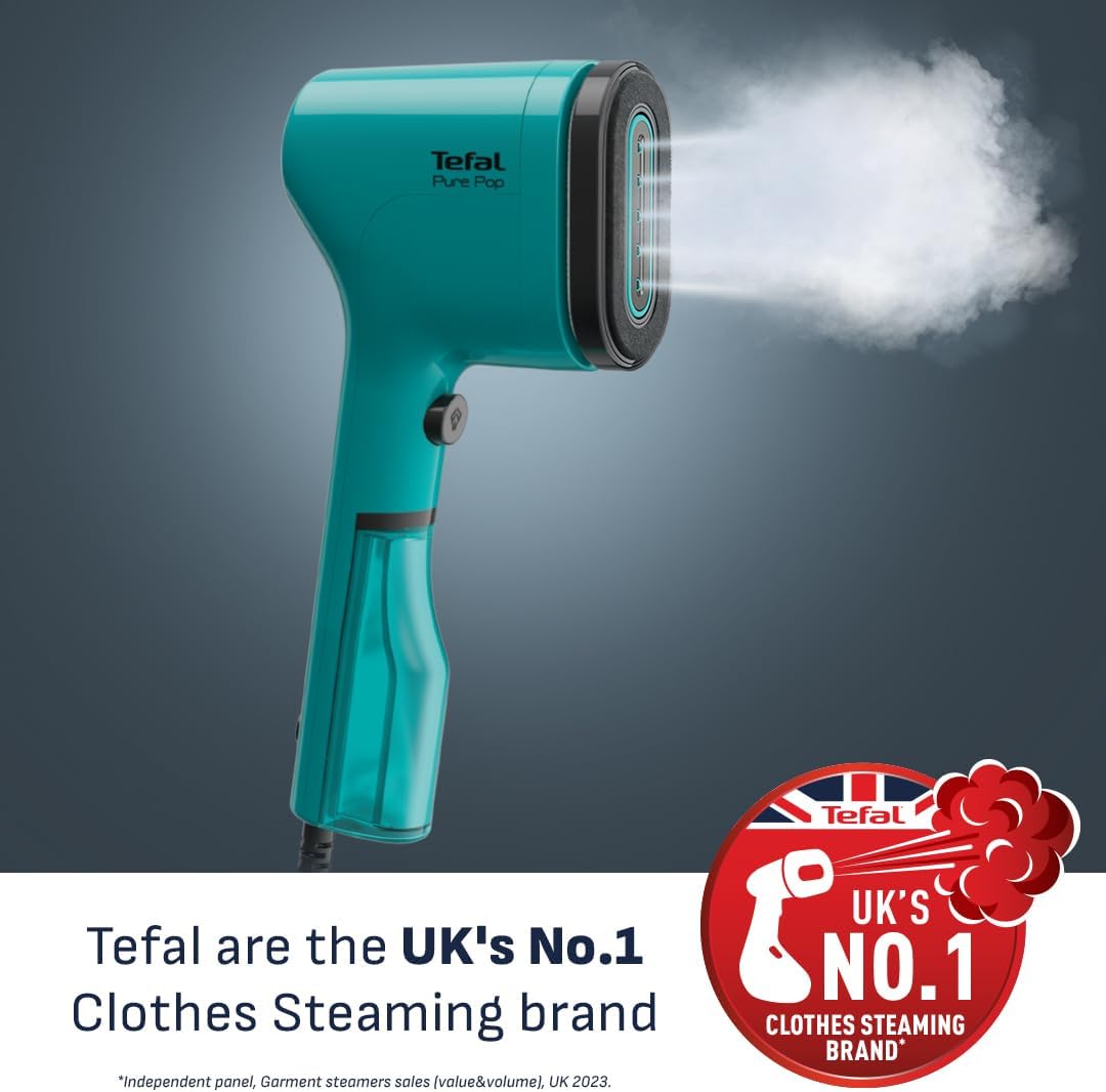Pure Pop Slim Handheld Clothes Steamer 1300W Travel Iron