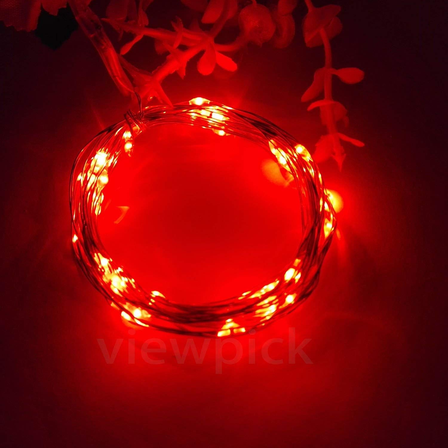 Red Fairy String Lights