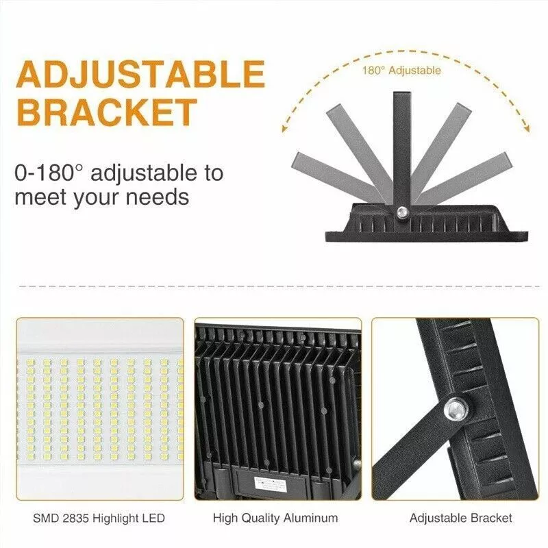 10W Outdoor PIR LED Floodlight