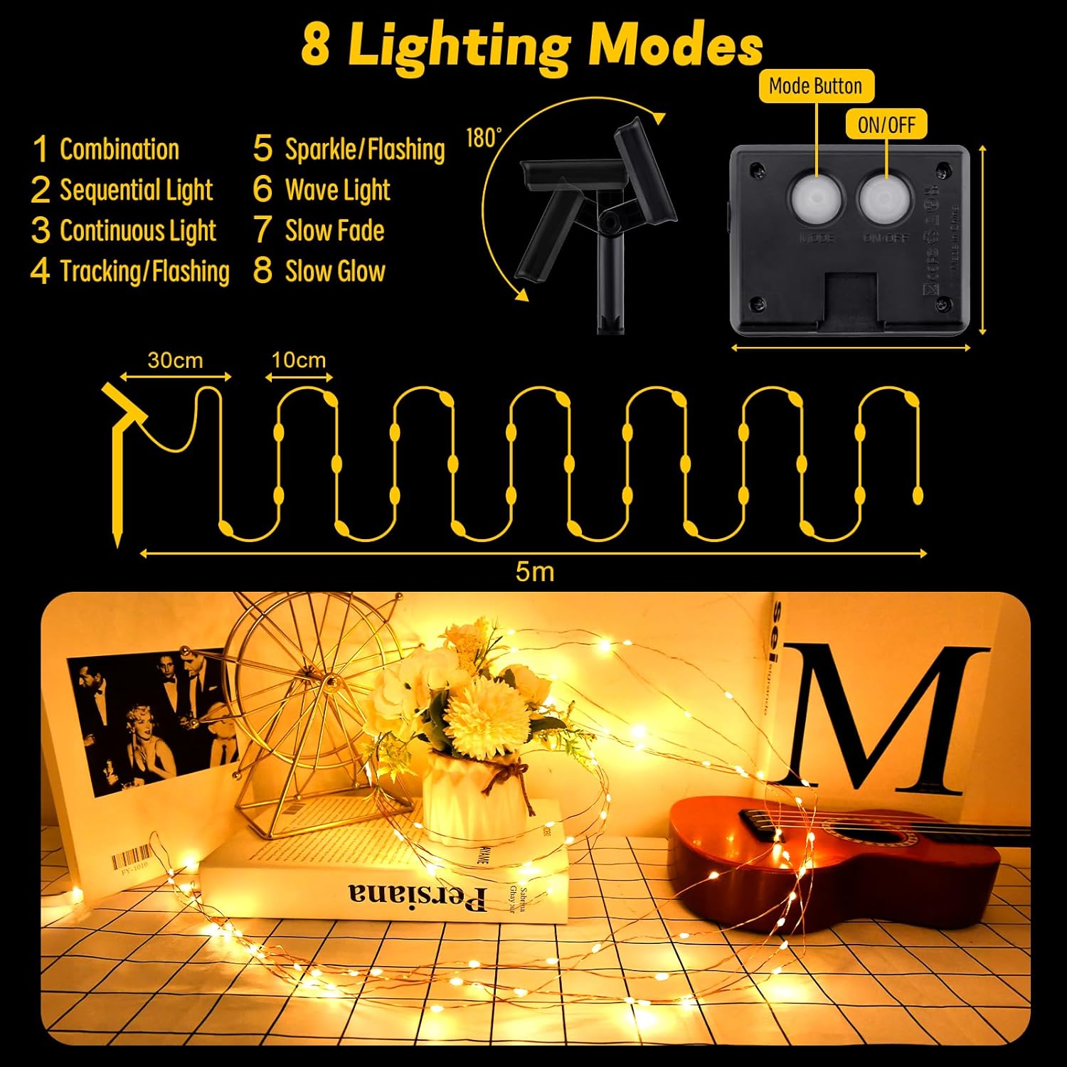 Solar powered Fairy Lights