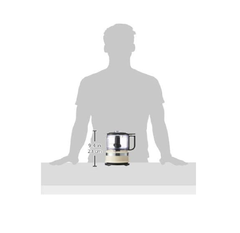 KitchenAid Mini Food Chopper 830ml – Almond Cream, Model 5KFC3516BAC