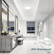 36W LED Ceiling Light – 4200LM 4000K Natural White Flush Mount Ceiling Lamp, IP44 Waterproof 240W Equivalent Light for Living Room, Bedroom, Kitchen & Bathroom