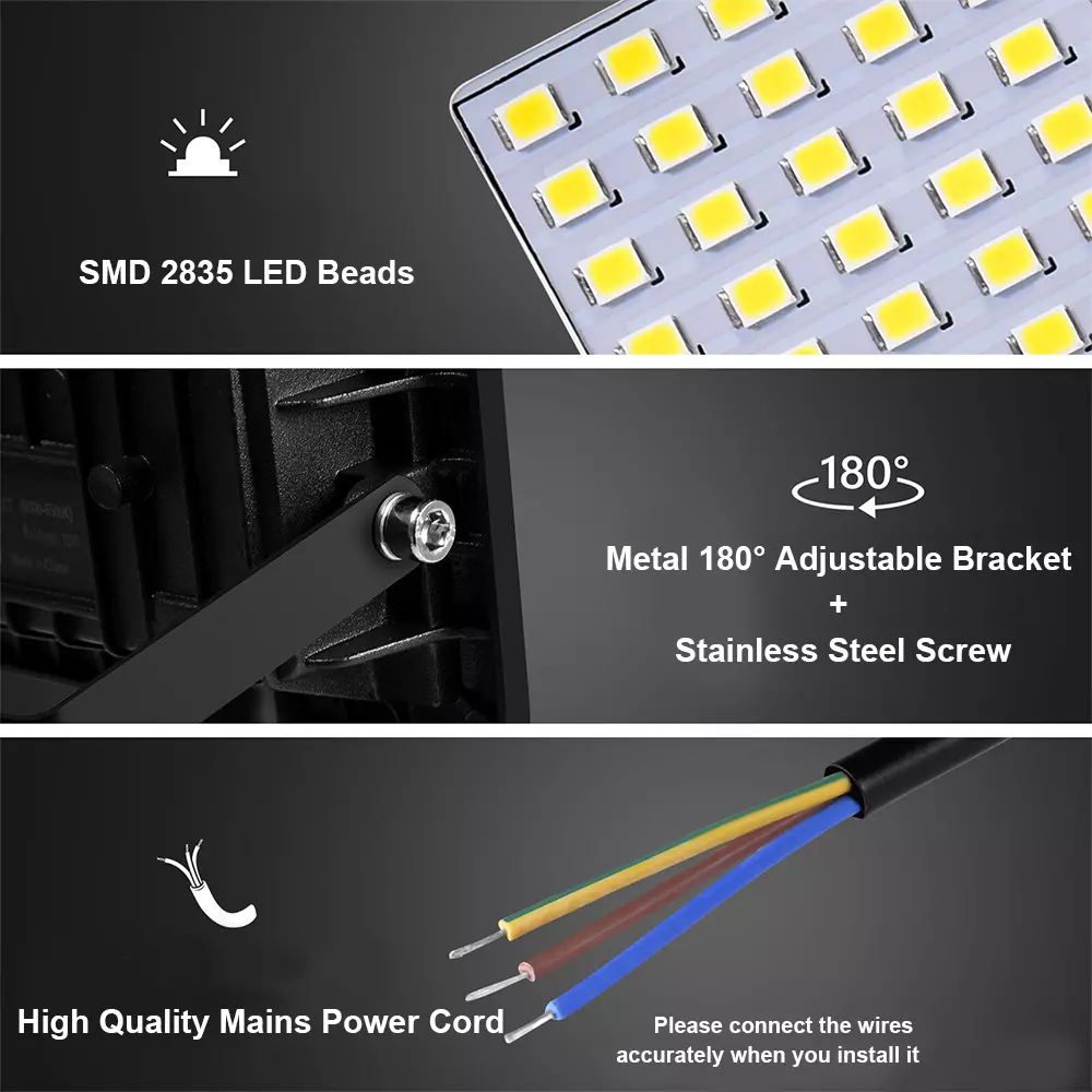 10W Outdoor PIR LED Floodlight