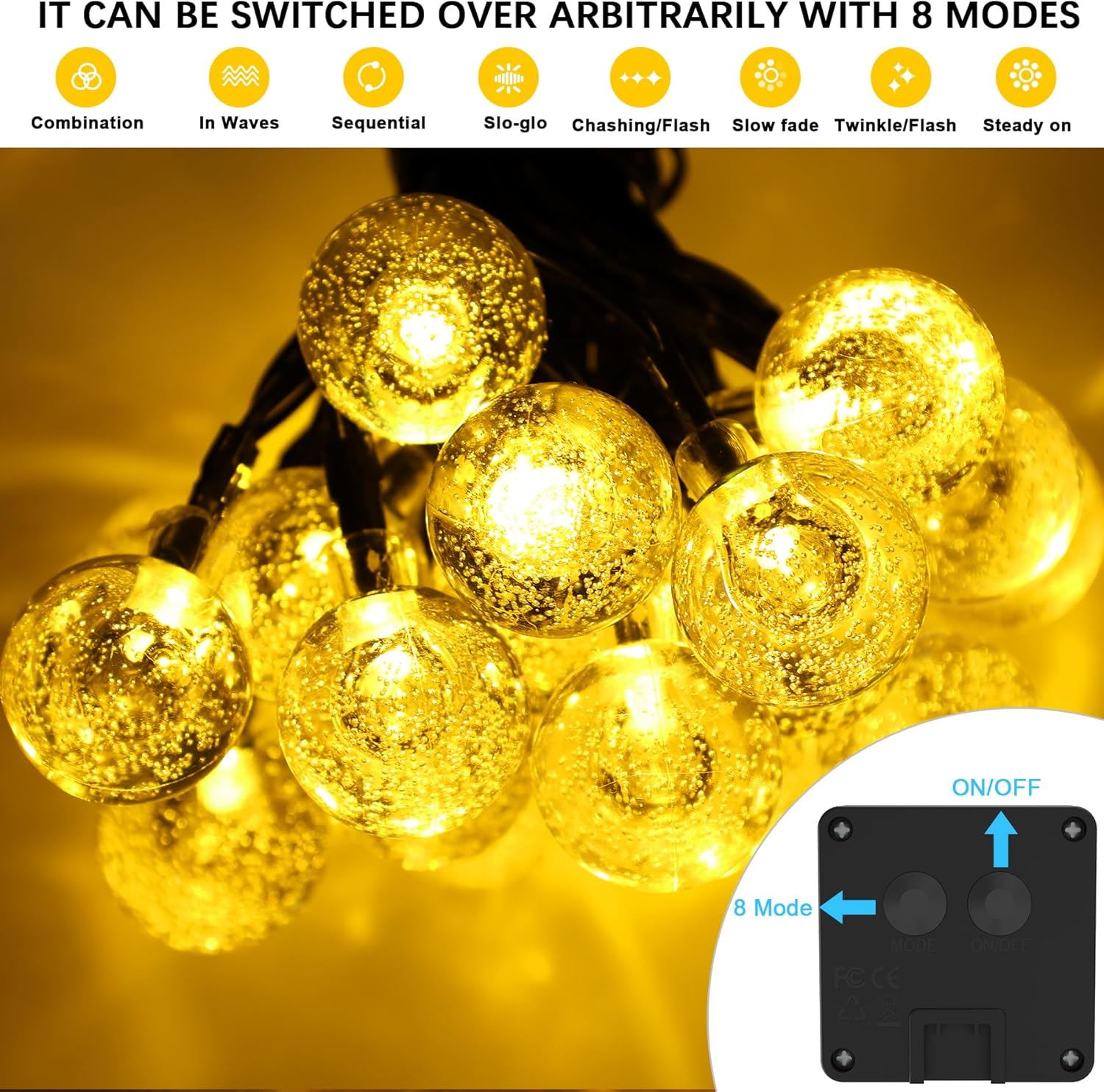 Waterproof Globe Fairy Lights
