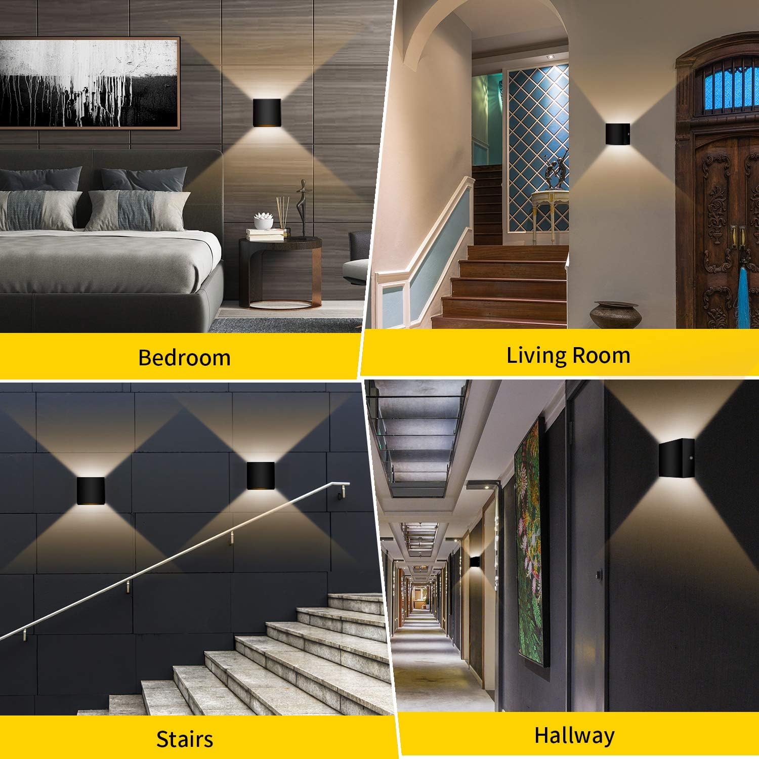 6W Up Down Indoor Wall Sconces
