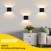 6W Up Down Indoor Wall Sconces