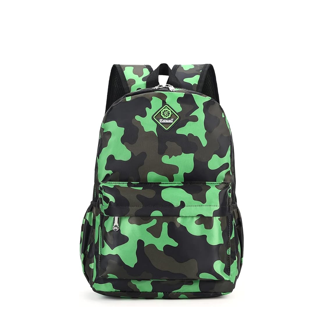 Kids Camouflage School Backpack – Waterproof Nylon Rucksack for Boys & Girls