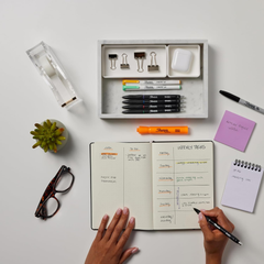 Gel Pens Set – 8 Pack Assorted Ink Colours, 0.7mm Medium Point Smooth Writing