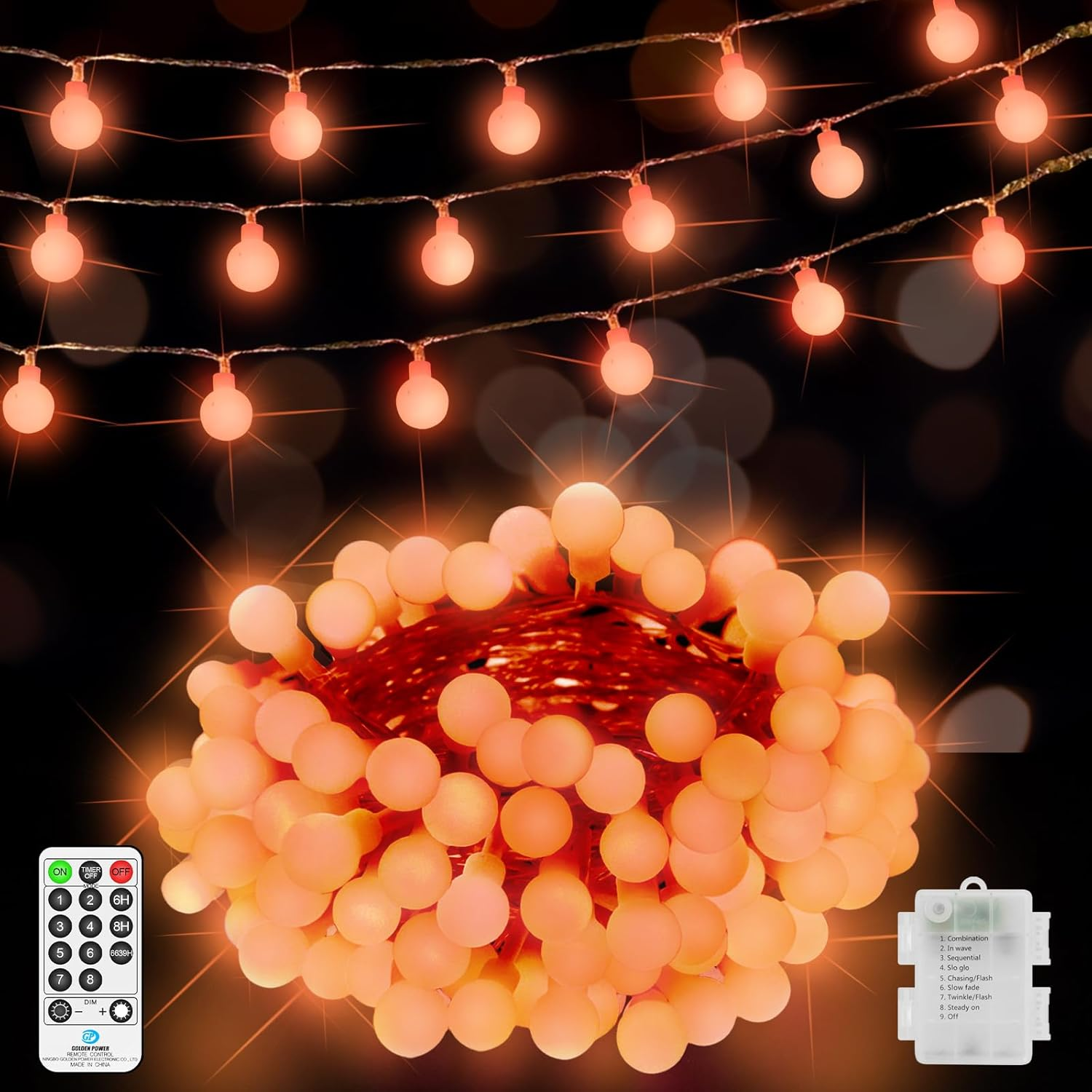 Outdoor  Globe Fairy lights