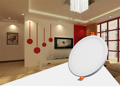 Sloped Ceiling Recessed Lighting - Ultra Slim 20W LED Downlights, Round Spotlights