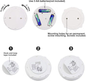 LED Spotlights Ceiling Light-Dimmable Uplight with Remote for Lighting up Painting Picture