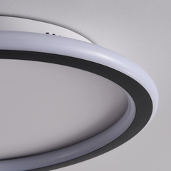 Modern 24W LED Ceiling Light – Ultra-Thin Round 3000K Warm White Lamp for Home & Office (Black)Modern 24W LED Ceiling Light – Ultra-Thin Round 3000K Warm White Lamp for Home & Office (Black)