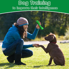 Dog Toothbrush Chew Toy – Natural Rubber Teeth Cleaning & Dental Care for Puppies