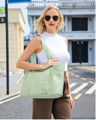 Women’s Weekender Bag – Travel Tote with 16-Inch Laptop Compartment