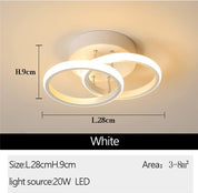 Modern LED Ceiling Light, Stylish Chandelier