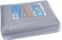 POLYTE Microfibre Bath Towels 4-Pack – Quick Dry, Lint-Free, 76x145cm, Grey