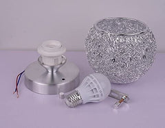 Modern Ceiling Light Crystal Ceiling Lamp in Aluminum Lampshade for Bedroom Living Room Hallway