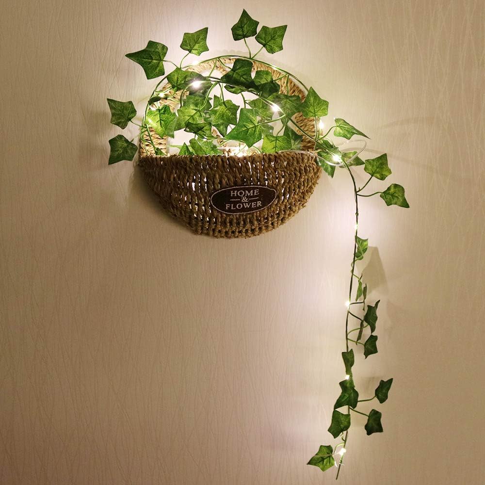 2M 20 LED Battery Operated Ivy Vine Fairy Lights