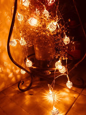 USB Moroccan Fairy Lights – 20 Warm White LEDs