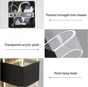 3-in-1 LED Wall Lights