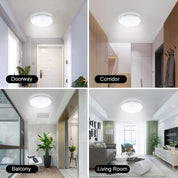 Clerance Sale - 18W Diamond Style flush LED Ceiling Light