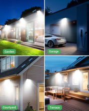 342LED Solar Security Lights with Remote & Motion Sensor