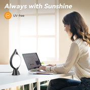 SAD Light Therapy Lamp – 10,000 Lux Sunlight with Adjustable Settings
