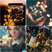 10 Pack LED Fairy Lights – 3M, Battery, Waterproof