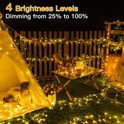 40M Fairy Lights – 400 LEDs, Waterproof, Timer, Dimmable