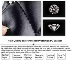 Bling Diamond Steering Wheel Cover – Sparkly Glitter Car Accessory for Women