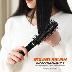 Round Hair Brush – Fast Drying & Styling Radial Brush for All Hair Lengths