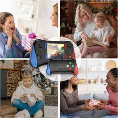 Retro Handheld Game Console with 500 Classic Games, 3.5” Screen & TV Output (Red)