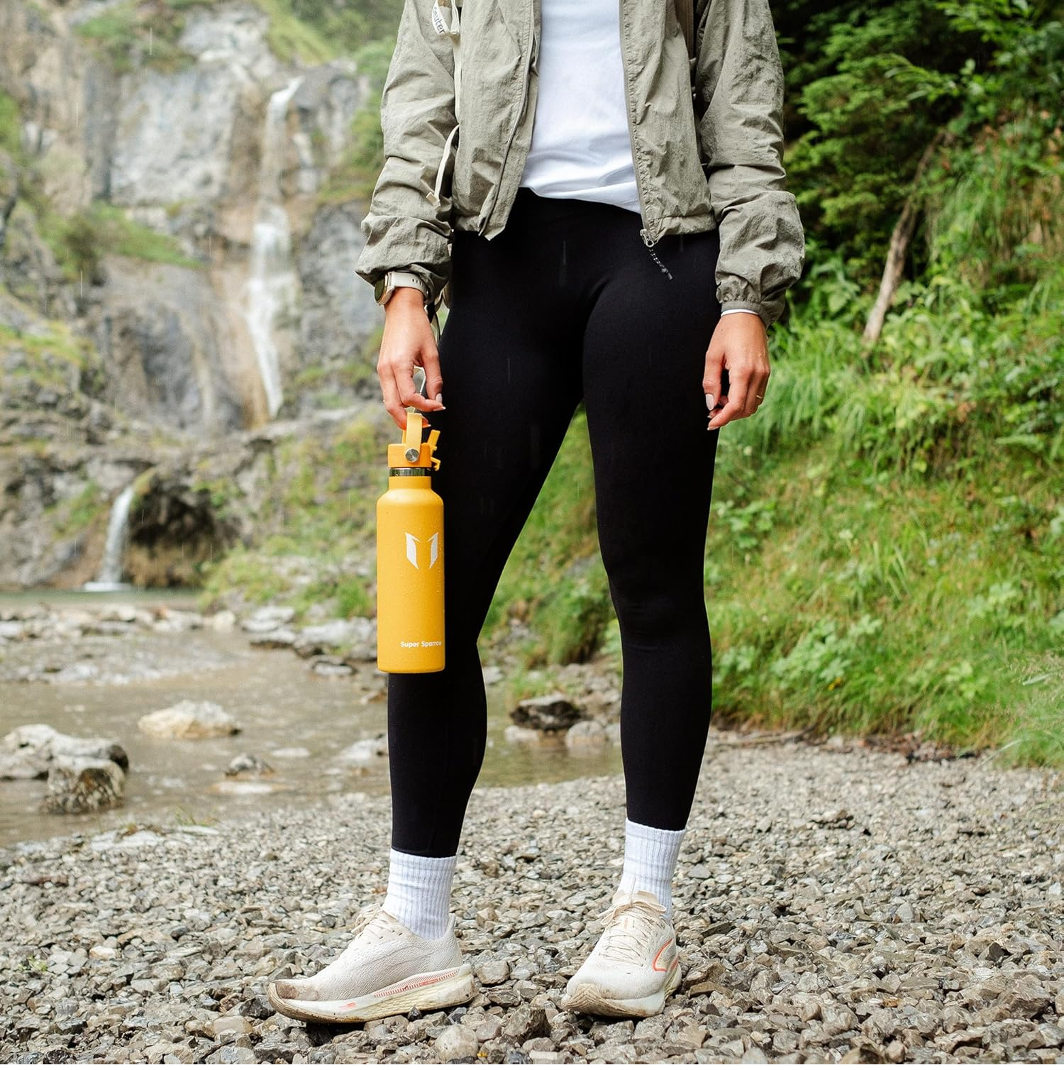 FlipFlow Insulated Stainless Steel Water Bottle – 350ml to 1L, Straw Lid, BPA-Free