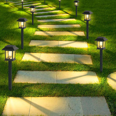 6 Pack Solar Garden Pathway Lights – Waterproof Outdoor Lamps