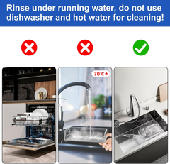 Stackable Fridge Organiser Set of 6 – Clear Plastic Kitchen Storage Boxes for Pantry & Cabinets