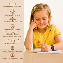 Kids Sports Digital Watch for Boys Girls Age 6-15, Gift for Children & Teens