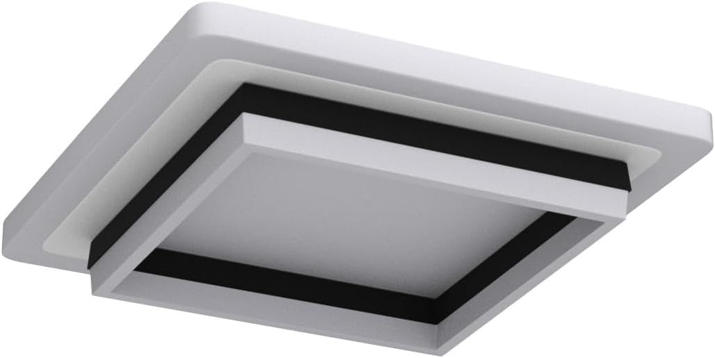 Ceiling Light, 24W Modern Ceiling Lamp, LED Ceiling Lights for Bedroom Hallway Office Kitchen Living Room, Cold White