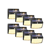 168LED Solar Security Lights – 2 Pack Outdoor Waterproof