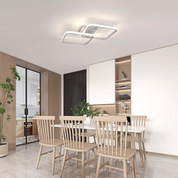 50W Dimmable LED Ceiling Light with Remote Control – Modern Pendant Lamp for Living Room – 60cm, Adjustable Brightness & Color Temperature