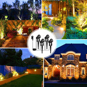 Mains-Powered Garden Spotlights – 10-Pack LED Set