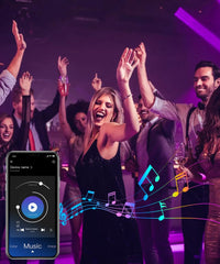 10M RGB LED Strip Lights, Music Sync, Remote & App