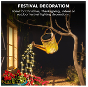 Solar Watering LED Fairy Lights