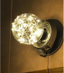 G95 LED Globe Fairy Light Bulb, E27 Edison Decorative Bulb [2 Pack]