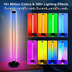 Smart LED Lightbars, RGB Flow 16 Million Colors, APP Control, Music Sync, Dimmable TV Backlights