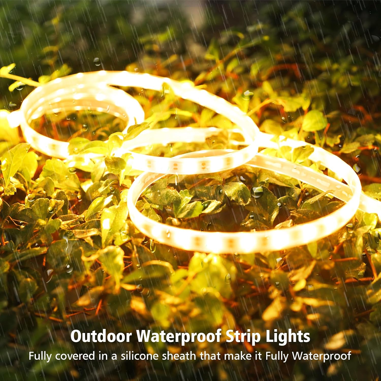 Solar LED Strip Lights – 10M 640 LEDs, Remote Control, Waterproof Outdoor Lighting